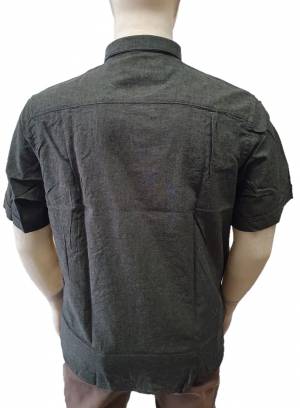 MAXFORT EASY camicia manica corta taglie forti uomo lino 1262