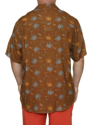 MAXFORT camicia manica corta taglie forti uomo atri