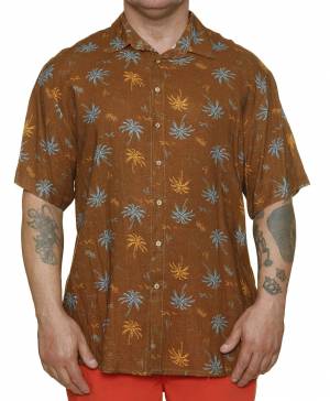 MAXFORT camicia manica corta taglie forti uomo atri