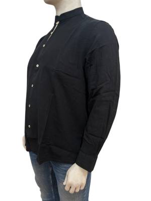 MAXFORT camicia coreana lino taglie forti uomo pisticci