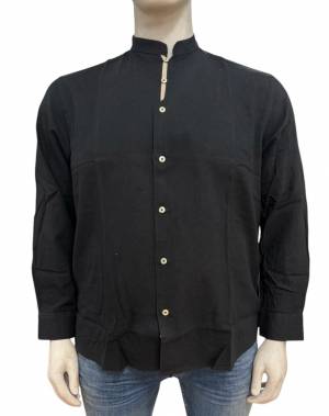 MAXFORT camicia coreana lino taglie forti uomo pisticci