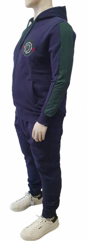 MAXFORT tuta felpata taglie forti uomo pordol