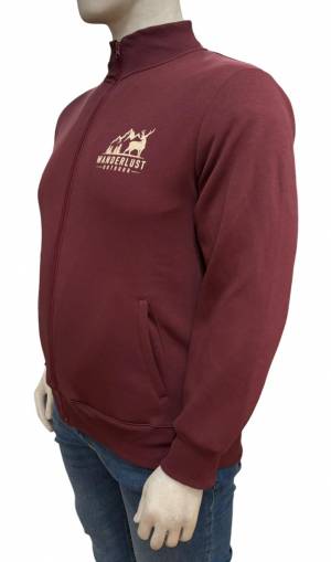 MAXFORT EASY felpa cotone felpato taglie forti uomo 2526