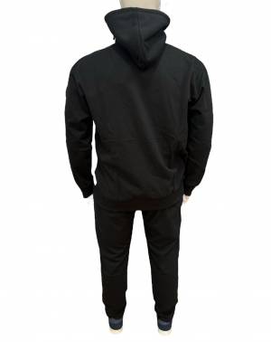 MAXFORT tuta cotone felpato taglie forti uomo gransasso