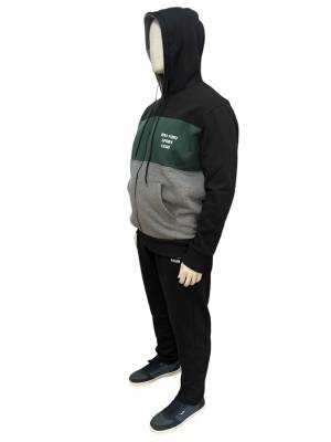 MAXFORT tuta cotone felpato taglie forti uomo gransasso