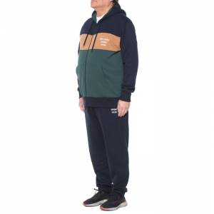 MAXFORT tuta cotone felpato taglie forti uomo gransasso