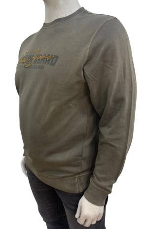 REDFIELD felpa garzata taglie forti uomo 1040