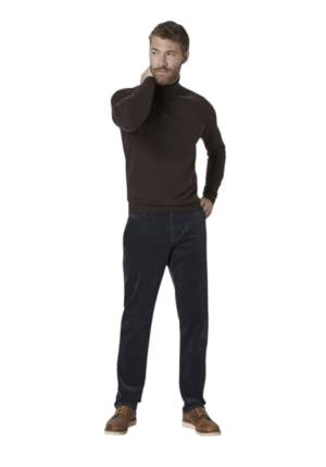 REDPOINT pantalone velluto stretch taglie forti uomo