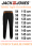 JACK&JONES pantalone felpato taglie forti uomo 12263986