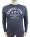 REDFIELD tshirt manica lunga taglie forti uomo 3030
