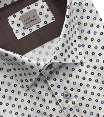 KU camicia taglie forti uomo 1819