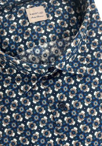 KU camicia taglie forti uomo 2092