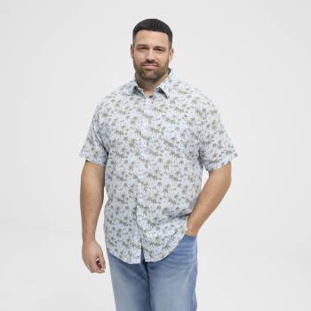 NORTH LATITUDE camicia manica corta taglie forti uomo 51111