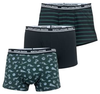NORTH LATITUDE tris boxer taglie forti uomo 53341