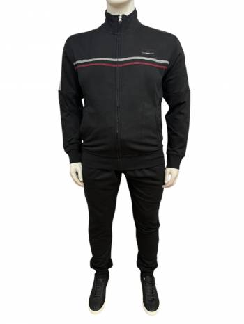 BBOARD tuta cotone felpato taglie forti uomo 9411