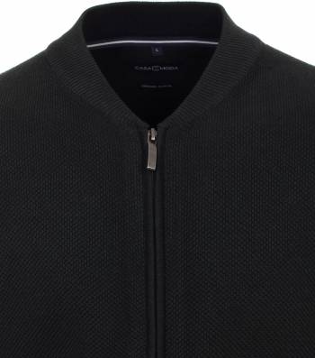 CASAMODA maglia cotone zip taglie forti uomo 423981