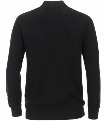 CASAMODA maglia cotone zip taglie forti uomo 423981