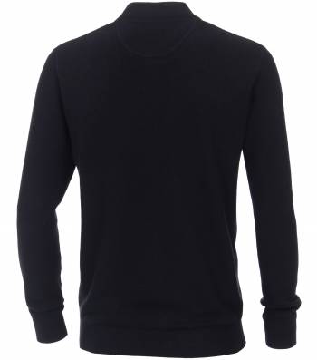 CASAMODA maglia cotone zip taglie forti uomo 423981