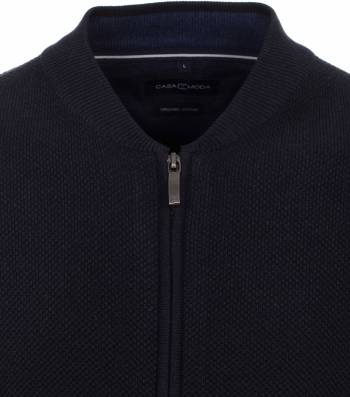 CASAMODA maglia cotone zip taglie forti uomo 423981