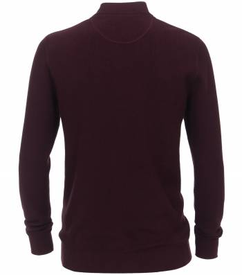 CASAMODA maglia cotone zip taglie forti uomo 423981