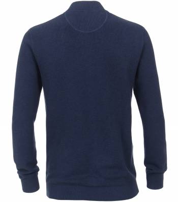 CASAMODA maglia cotone zip taglie forti uomo 423981