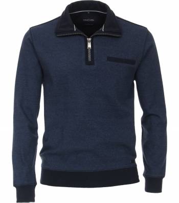 CASAMODA maglia zip taglie forti uomo 413572