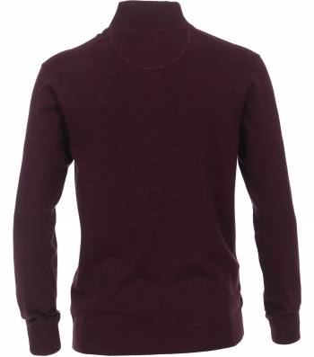 CASAMODA maglia cotone zip taglie forti uomo 423980