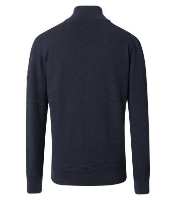 CASAMODA maglia cotone zip taglie forti uomo 454382