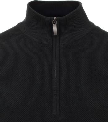 CASAMODA maglia cotone zip taglie forti uomo 423980