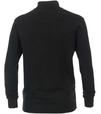 CASAMODA maglia cotone zip taglie forti uomo 423980
