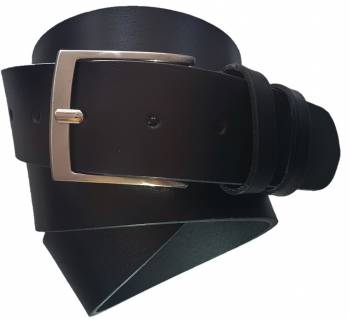 ELMIN cintura pelle taglie forti uomo 1640 nero