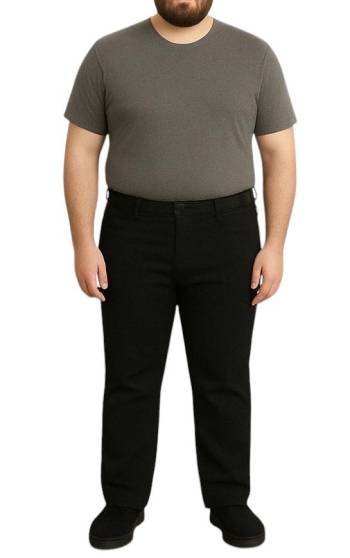 HOLIDAY jeans cotone vita alta taglie forti uomo