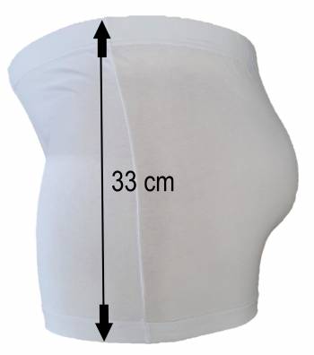 20NODI intimo boxer taglie forti uomo 978 bianco