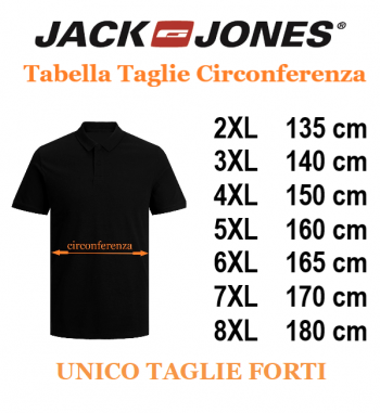 JACK&JONES camicia manica corta taglie forti uomo 12240290