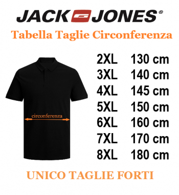 JACK&JONES camicia manica corta taglie forti uomo 12240338