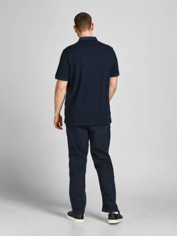 JACK&JONES polo manica corta taglie forti uomo 12143859