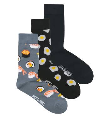 JACK&JONES tris calze uomo 12283286