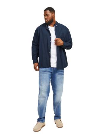 JACK&JONES camicia oxford taglie forti uomo 12190444