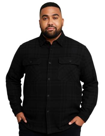 JACK&JONES camicia flanella taglie forti uomo 12288190