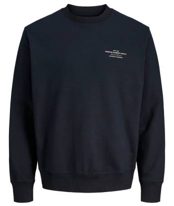 JACK&JONES felpa garzata taglie forti uomo 12267917