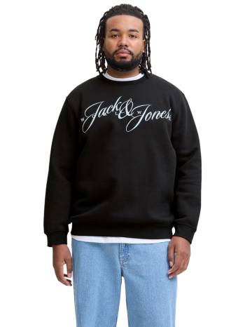 JACK&JONES felpa cotone felpato taglie forti uomo 12288166
