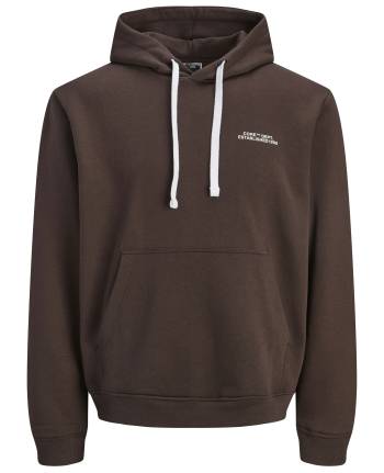 JACK&JONES felpa cotone felpato taglie forti uomo 12288180