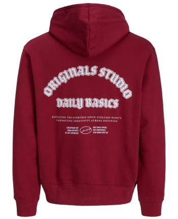 JACK&JONES felpa cotone felpato taglie forti uomo 12288198