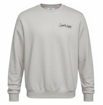 JACK&JONES felpa cotone felpato taglie forti uomo 12285534