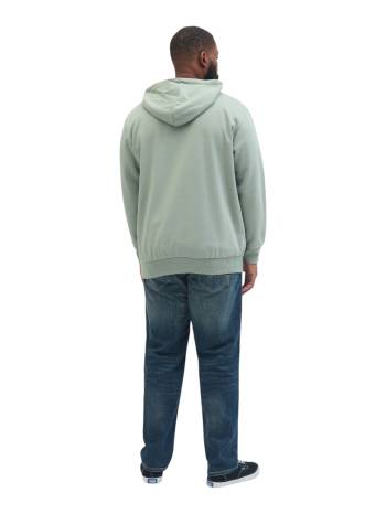 JACK&JONES felpa cotone felpato taglie forti uomo 12279604