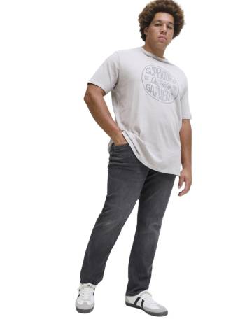 JACK&JONES jeans taglie forti uomo glenn