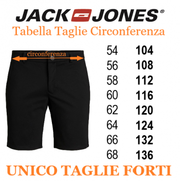 JACK&JONES bermuda cargo taglie forti uomo 12275830