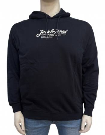 JACK&JONES felpa garzata taglie forti uomo 12275929