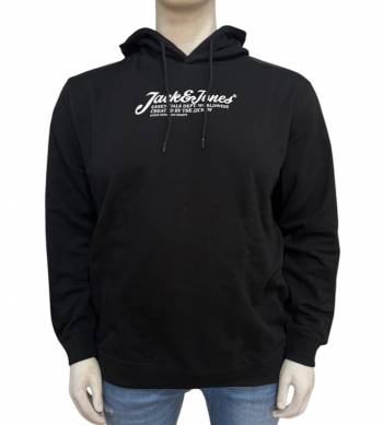 JACK&JONES felpa garzata taglie forti uomo 12275929