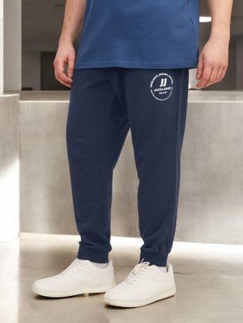 JACK&JONES pantalone tuta garzato taglie forti uomo 12253887